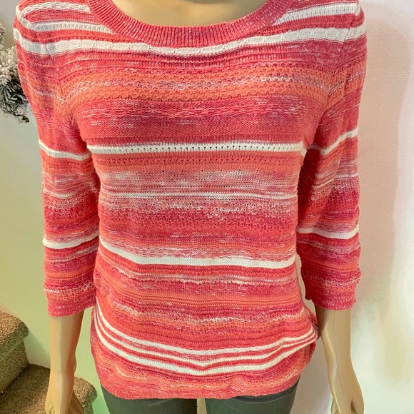 Tommy Hilfiger Pink Crewneck Sweater - Picture 3 of 5